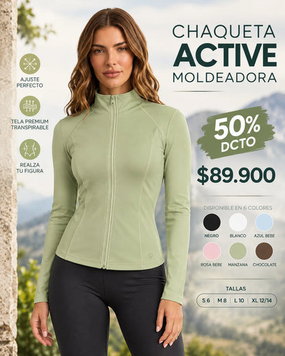 CHAQUETA ACTIVE MOLDEADORA