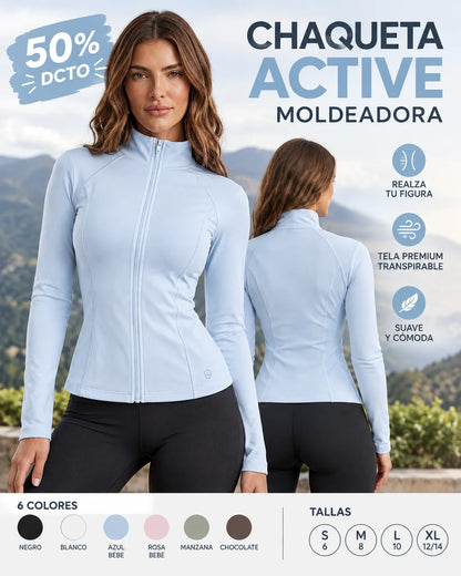 CHAQUETA ACTIVE MOLDEADORA