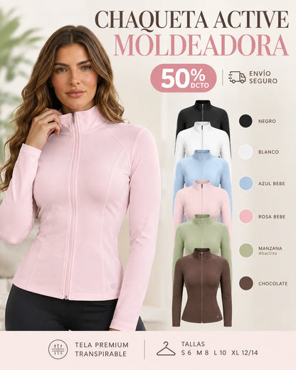 CHAQUETA ACTIVE MOLDEADORA