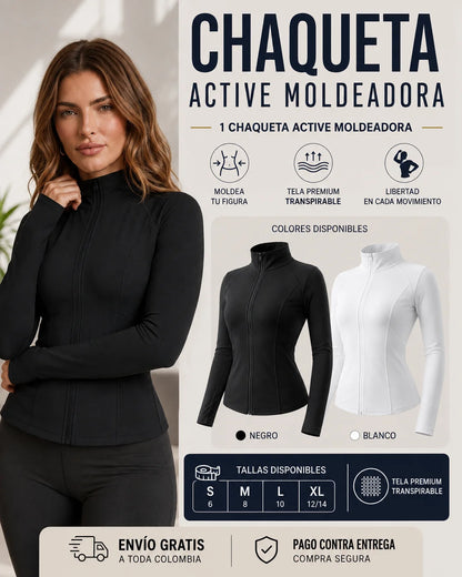 CHAQUETA ACTIVE MOLDEADORA